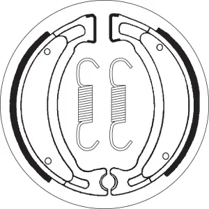 SBS - BRAKE SHOE - 17230441
