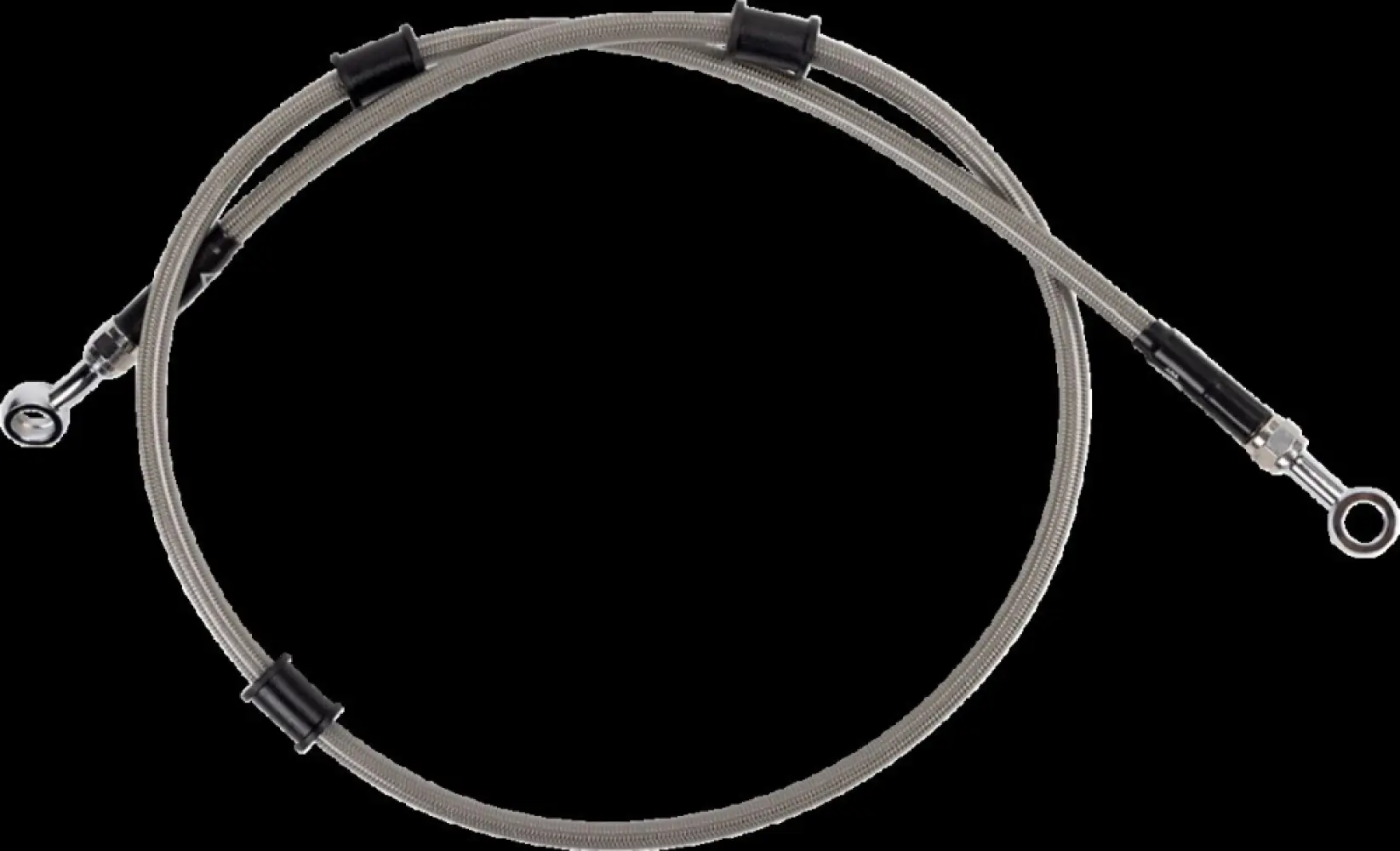 MOOSE OFFROAD HARD-PARTS - Stainless Steel Braided Brake  - 17416411