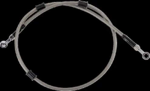 MOOSE OFFROAD HARD-PARTS - Stainless Steel Braided Brake  - 17416411