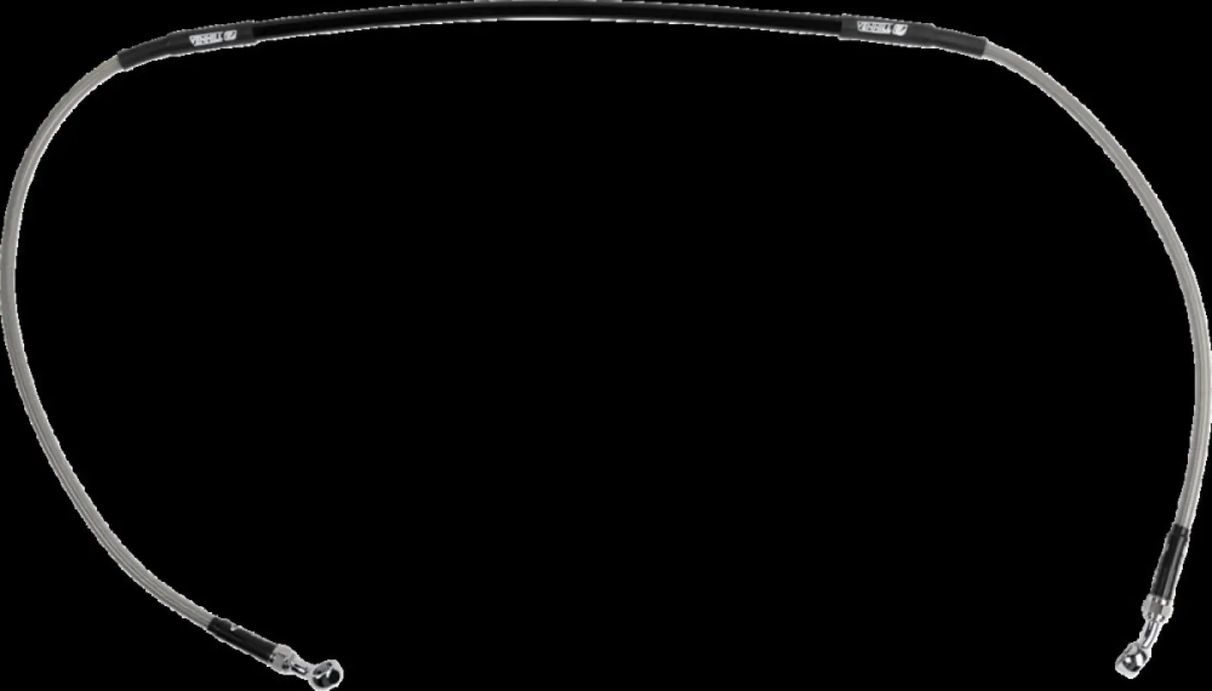 MOOSE OFFROAD HARD-PARTS - Stainless Steel Braided Brake  - 17416465
