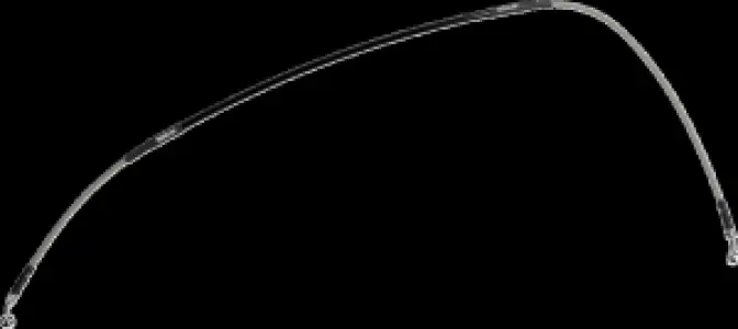 MOOSE OFFROAD HARD-PARTS - Stainless Steel Braided Brake  - 17416490