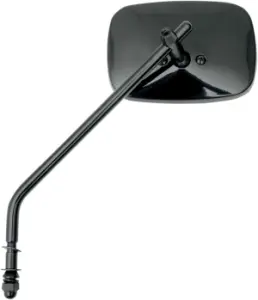DRAG SPECIALTIES - MIRROR PLN LONG STEM BLK - 06400657