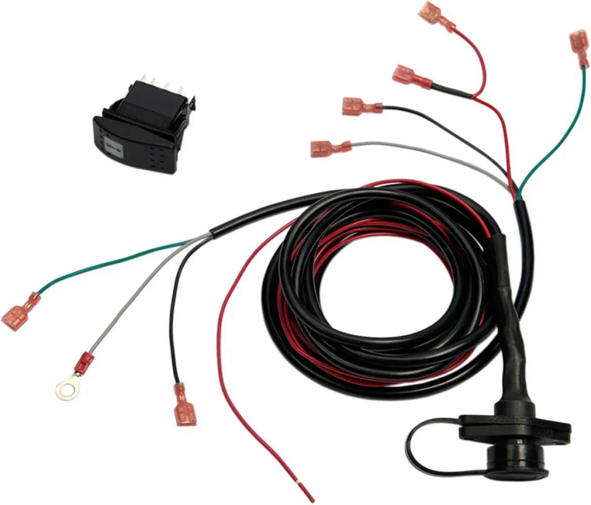WARN - DASH ROCKR SWTCH W/WIRES - 45050608