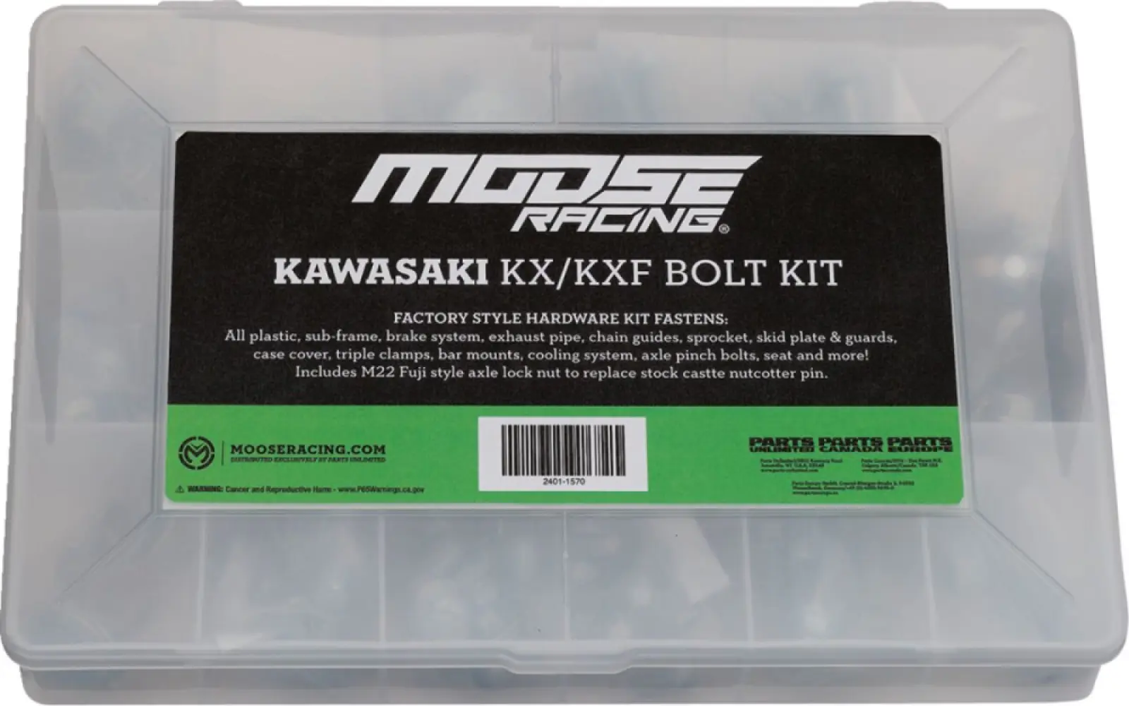 MOOSE OFFROAD HARD-PARTS - BOLT KIT KX/KXF MOOSE - 24011570