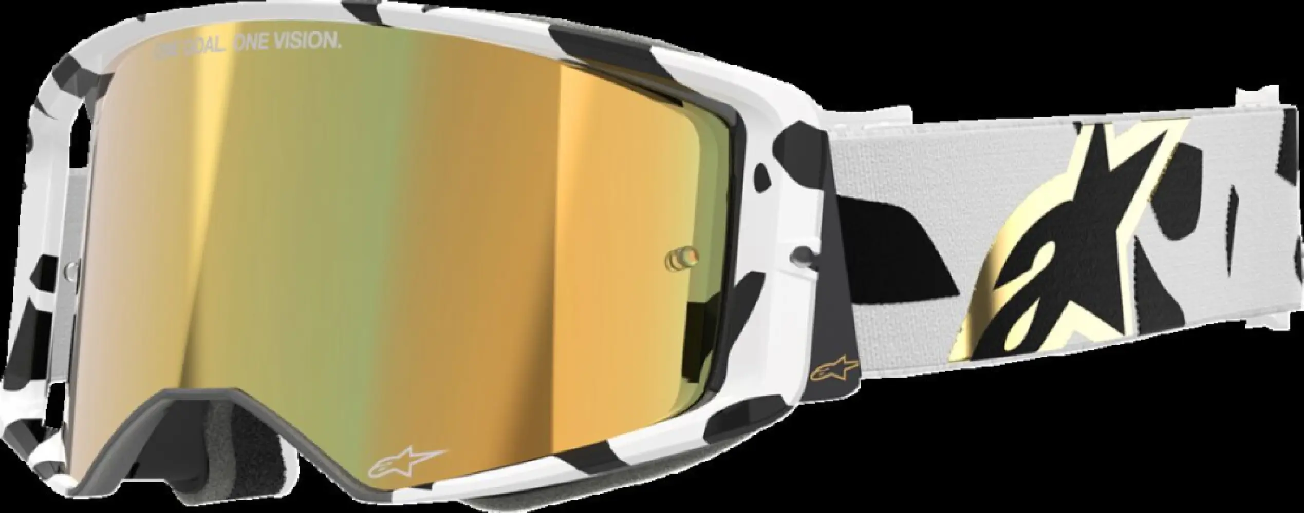 ALPINESTARS GOGGLES - GOGGLE SUPERTECH CORP WHT/GLD  - 26013763