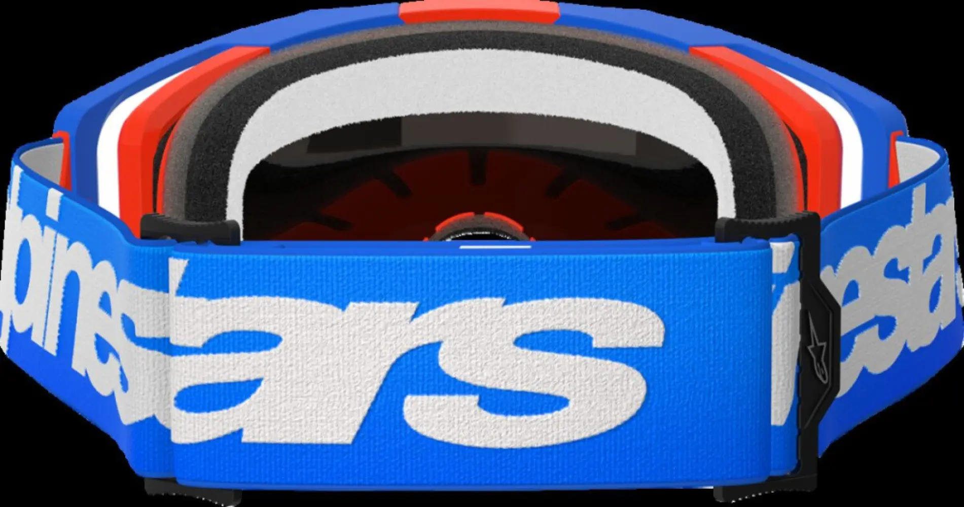 ALPINESTARS GOGGLES - GOGGLE VISION 8 WORDMARK BL/OR - 26013774