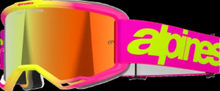 ALPINESTARS GOGGLES - GOGGLE VISION 5 WORDMARK PNK/Y - 26013781