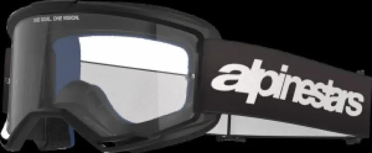 ALPINESTARS GOGGLES - GOGGLE VISION 3 WORDMARK BLK C - 26013784