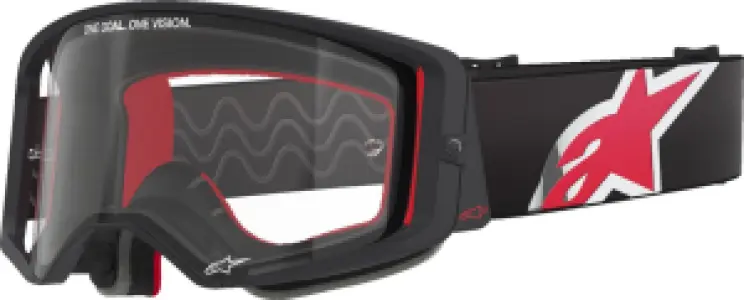 ALPINESTARS GOGGLES - GOGGLE SUPERTECH CORP BLK/RED  - 26013882