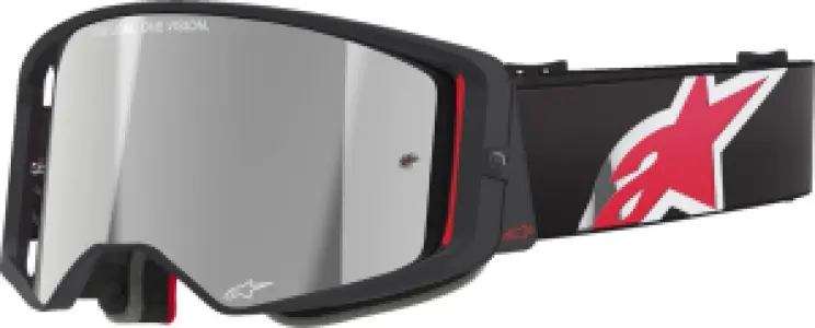 ALPINESTARS GOGGLES - GOGGLE SUPERTECH CORP BLK/RED  - 26013883