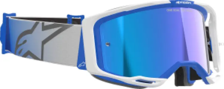 ALPINESTARS GOGGLES - GOGGLE VISION 8 CORP BL/WT MIR - 26013899
