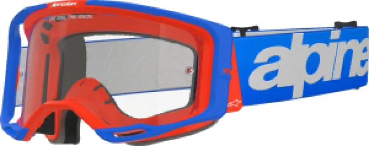 ALPINESTARS GOGGLES - GOGGLE VISION 8 WORDMARK BL/OR - 26013902