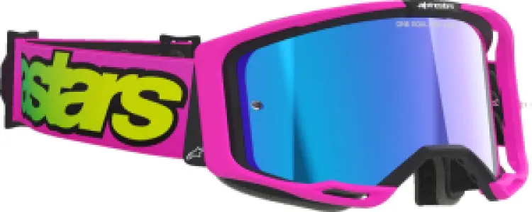 ALPINESTARS GOGGLES - GOGGLE VISION 8 VISTA PINK/YEL - 26013941