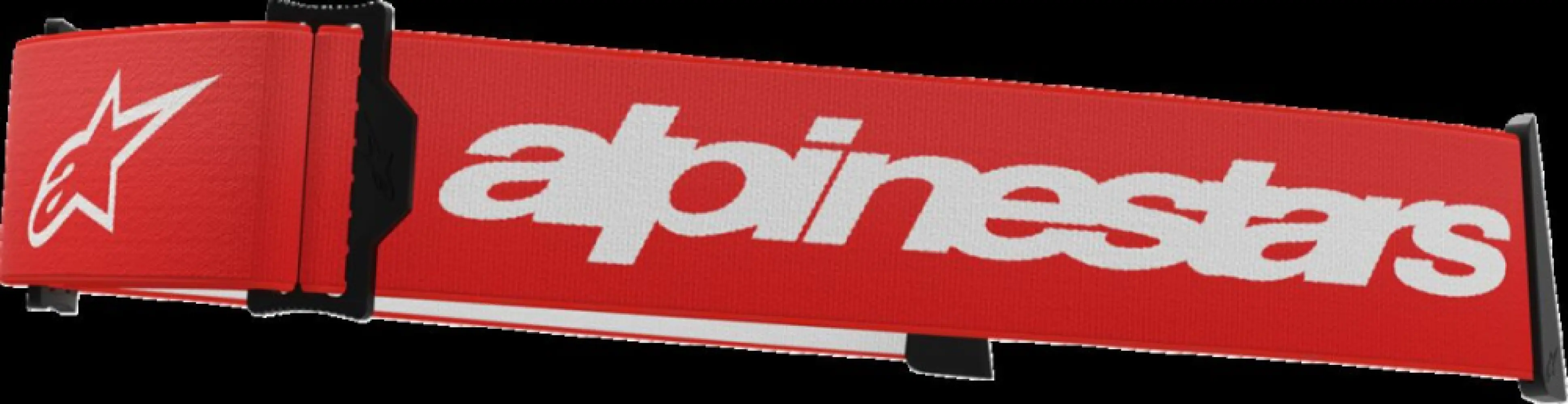 ALPINESTARS GOGGLES - STRAP GOGGLE SUPERTECH RED/WHT - 26021143