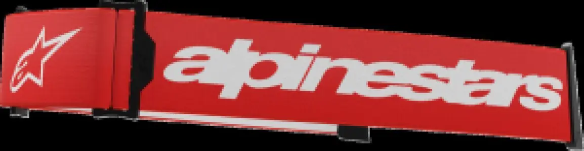 ALPINESTARS GOGGLES - STRAP GOGGLE SUPERTECH RED/WHT - 26021143