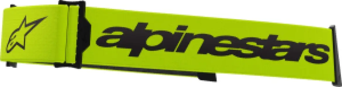 ALPINESTARS GOGGLES - STRAP GOGGLE SUPERTECH YLW/BLA - 26021186