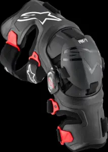 ALPINESTARS(MX) - KNEEBRACE RK-7 PLASMA BLK/RD L - 27040711