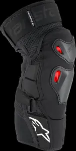 ALPINESTARS(MX) - KNEE GUARD BIOPRO BLK/RD/WHT S - 27040716