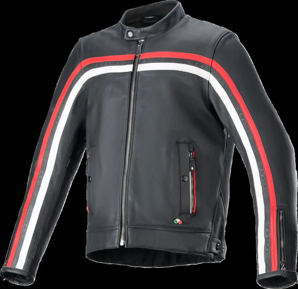 ALPINESTARS (ROAD) - JACKET DYNO BLACK/RED L - 28104045