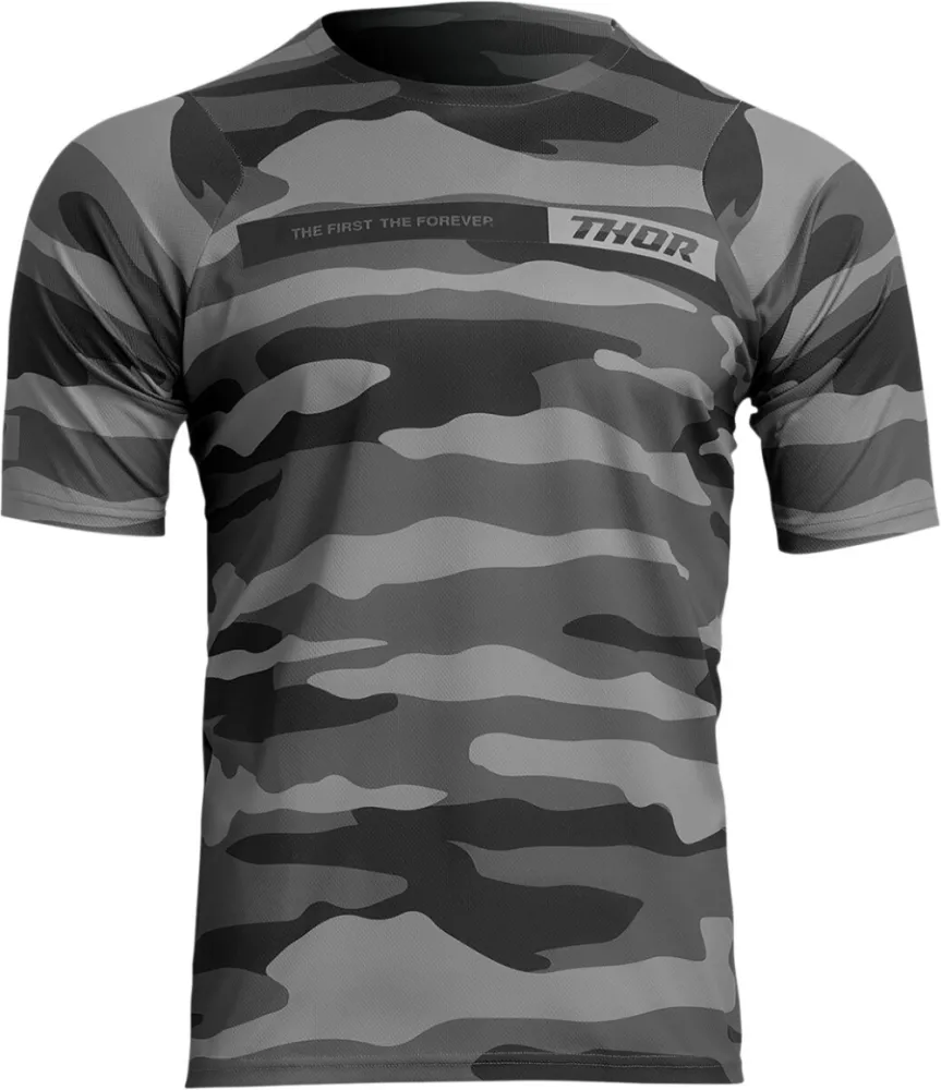 THOR - JRSY ASIST SS CAMO GY SM - 50200026