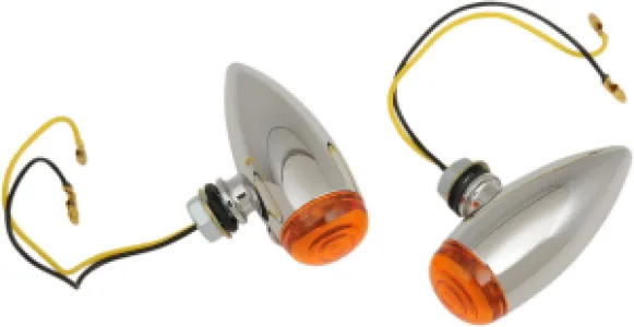 DRAG SPECIALTIES - SMOOTH BULLET LED AMBER - 78052069