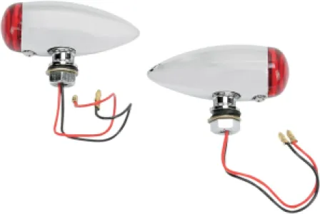 DRAG SPECIALTIES - SMOOTH BULLET LED RED - 78052070