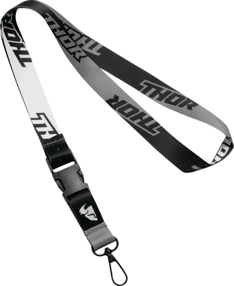 THOR - LANYARD THOR BLACK/GRAY - 95010284