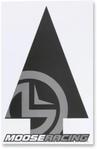 MOOSE OFFROAD HARD-PARTS - COURSE-ARROW BLACK/WHITE - 99010320