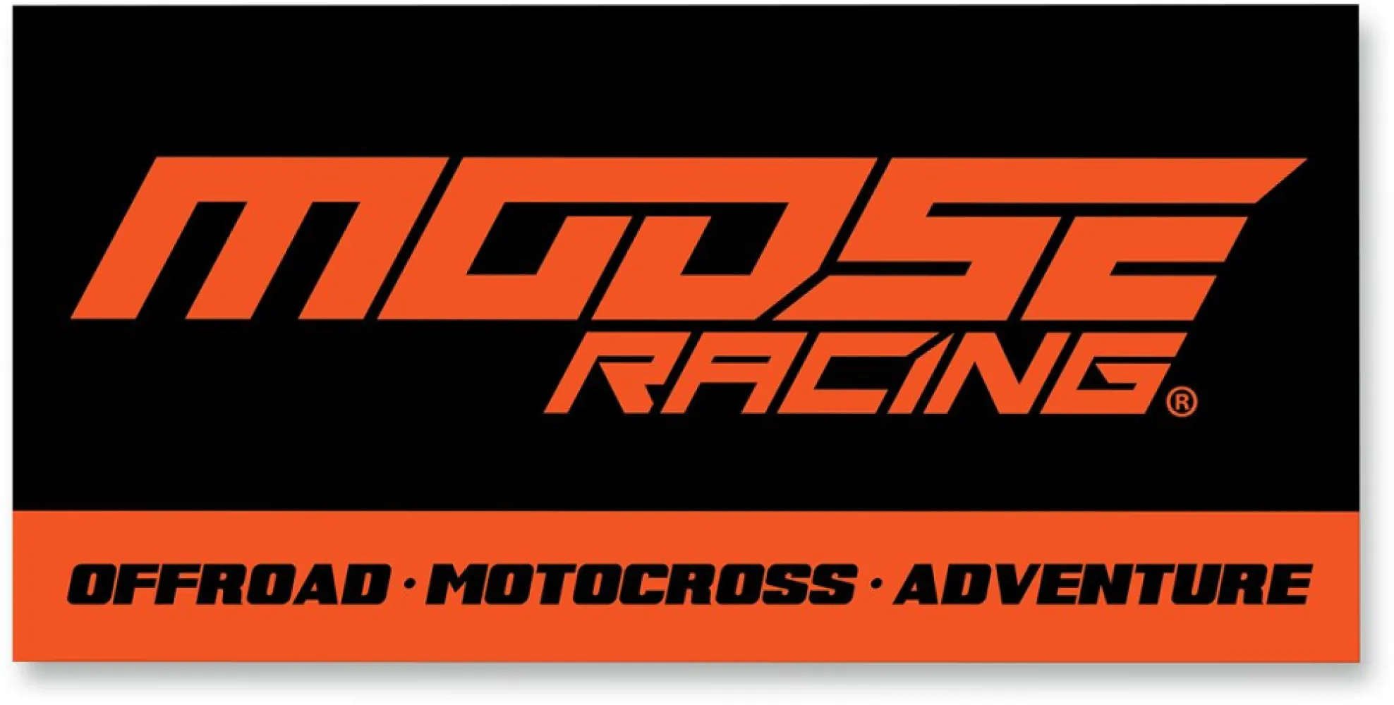MOOSE OFFROAD SOFT-GOODS - BANNER S18 MSE SHOP 4' BK - 99050065