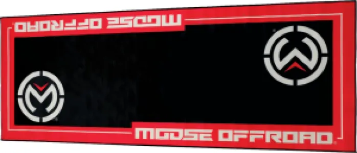 MOOSE OFFROAD HARD-PARTS - BIKE PAD MOOSE OFFROAD RED - 99050237