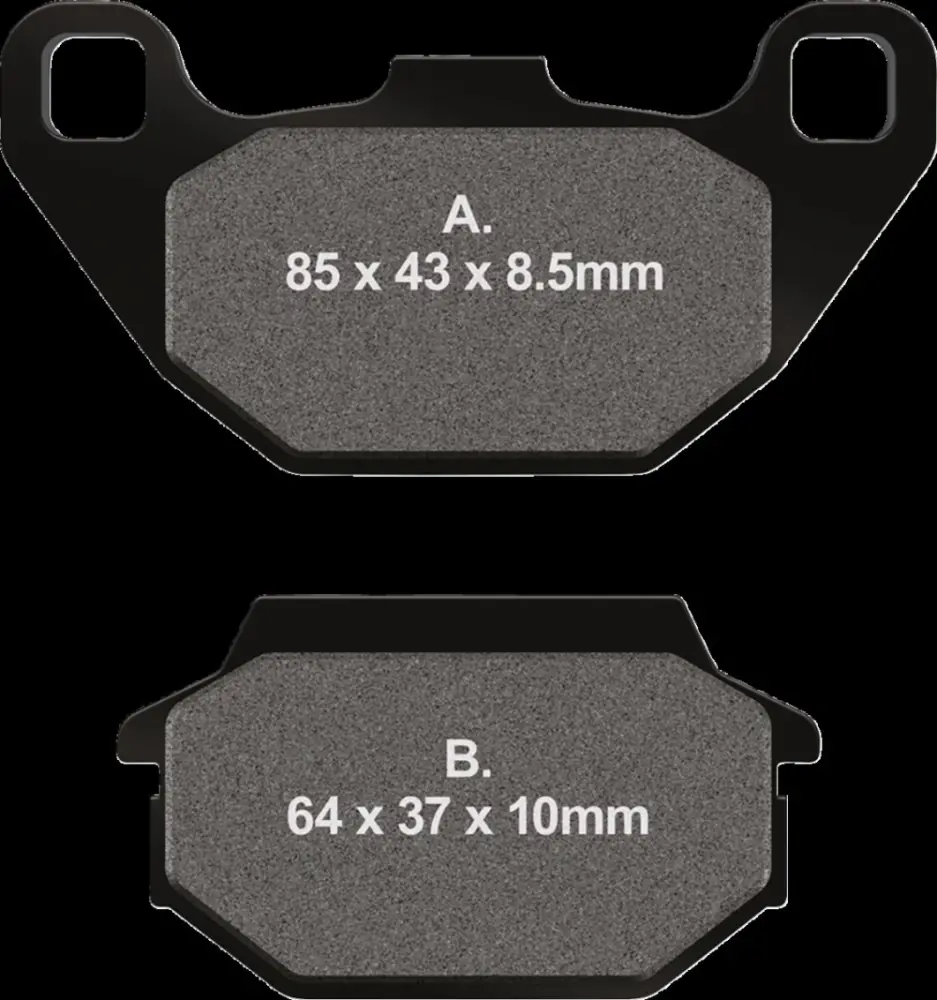 EBC - BRAKE PAD FA SER ORGANIC - 17100078