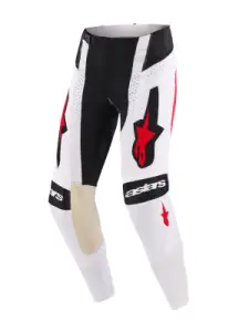 ALPINESTARS(MX) - PANT TECHSTAR KNIF BLK/WH/RED  - 290112469