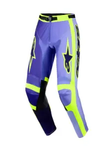 ALPINESTARS(MX) - PANT RACER PORTL PURPLE/YEL 36 - 290112596