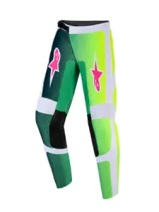 ALPINESTARS(MX) - PANT YTH FLUID PORTL GRN/WH/BL - 29032695