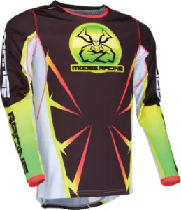 MOOSE OFFROAD SOFT-GOODS - JERSEY AGROID BK/YL/WH XL - 29107920