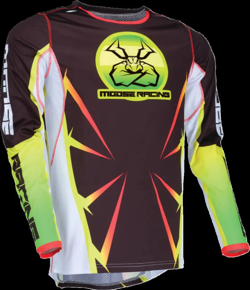MOOSE OFFROAD SOFT-GOODS - JERSEY AGROID BK/YL/WH 3XL - 29107922