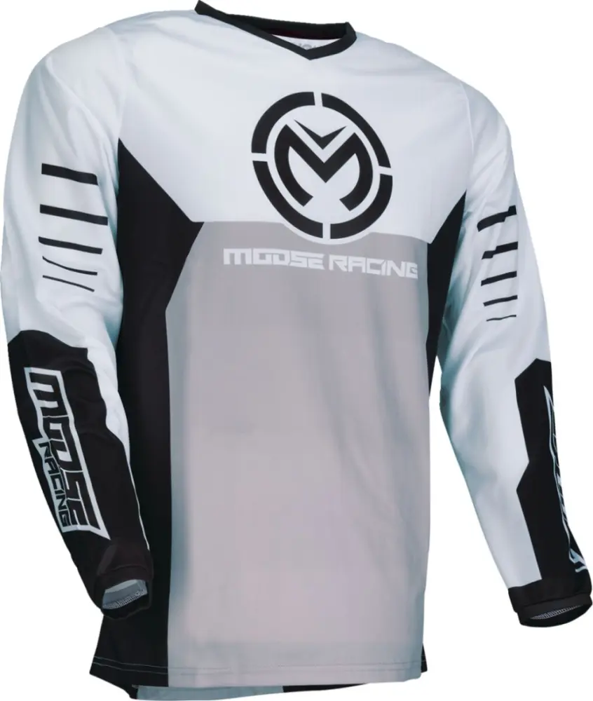 MOOSE OFFROAD SOFT-GOODS - JERSEY QUALIFIER BLACK/WHITE 4 - 29108157