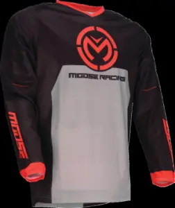 MOOSE OFFROAD SOFT-GOODS - JERSEY QUALIFIER ORANGE/BLACK  - 29108167