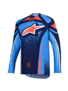 ALPINESTARS(MX) - JERSEY TECHSTAR NOMUR NAVY/OR/ - 29108562