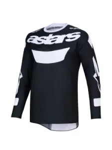 ALPINESTARS(MX) - JERSEY RACER AIR RIWAY BLK/WHT - 29108576
