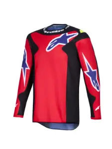 ALPINESTARS(MX) - JERSEY FLUID GRID RED/BLK/PURP - 29108637