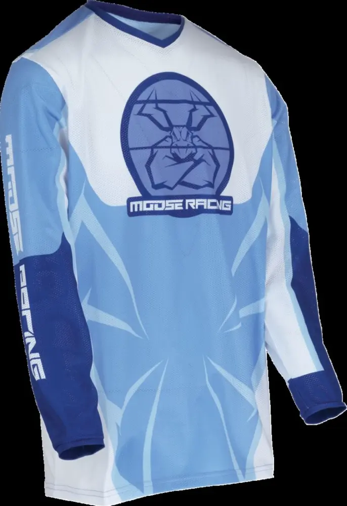 MOOSE OFFROAD SOFT-GOODS - JERSEY YTH AGROID BL/WH MD - 29122482