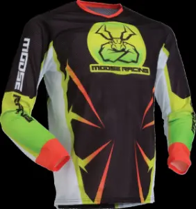 MOOSE OFFROAD SOFT-GOODS - JERSEY YOUTH AGROID MESH HI-VI - 29122531