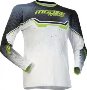 MOOSE OFFROAD SOFT-GOODS - JERSEY YOUTH QUALIFIER WHITE/B - 29122638