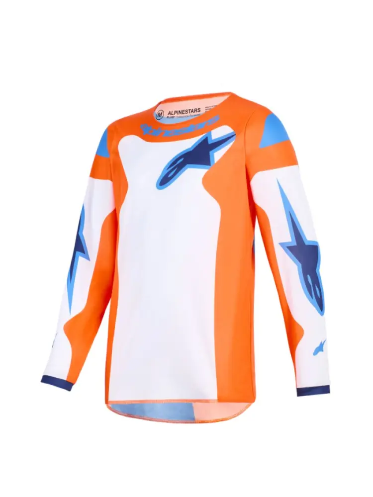ALPINESTARS(MX) - JERSEY YTH FLUID GRID ORAN/BLU - 29122650