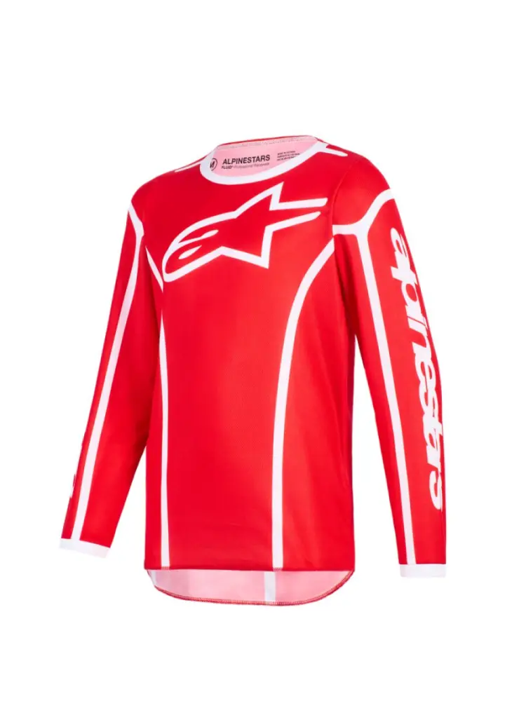 ALPINESTARS(MX) - JERSEY YTH FLUID APEX RED/WHIT - 29122658