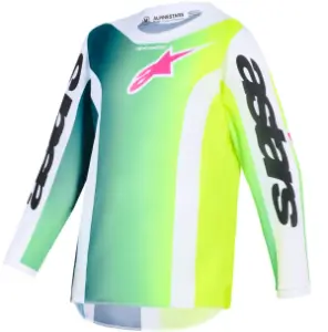 ALPINESTARS(MX) - JERSEY YTH FLUID PORTL GRN/WH/ - 29122667