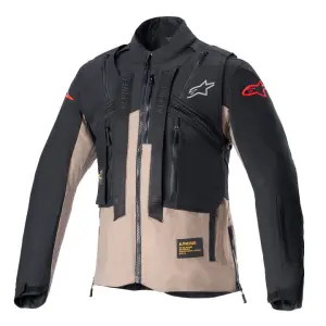 ALPINESTARS(MX) - JACKET TECHDURA BLK/BR 2X - 29200742