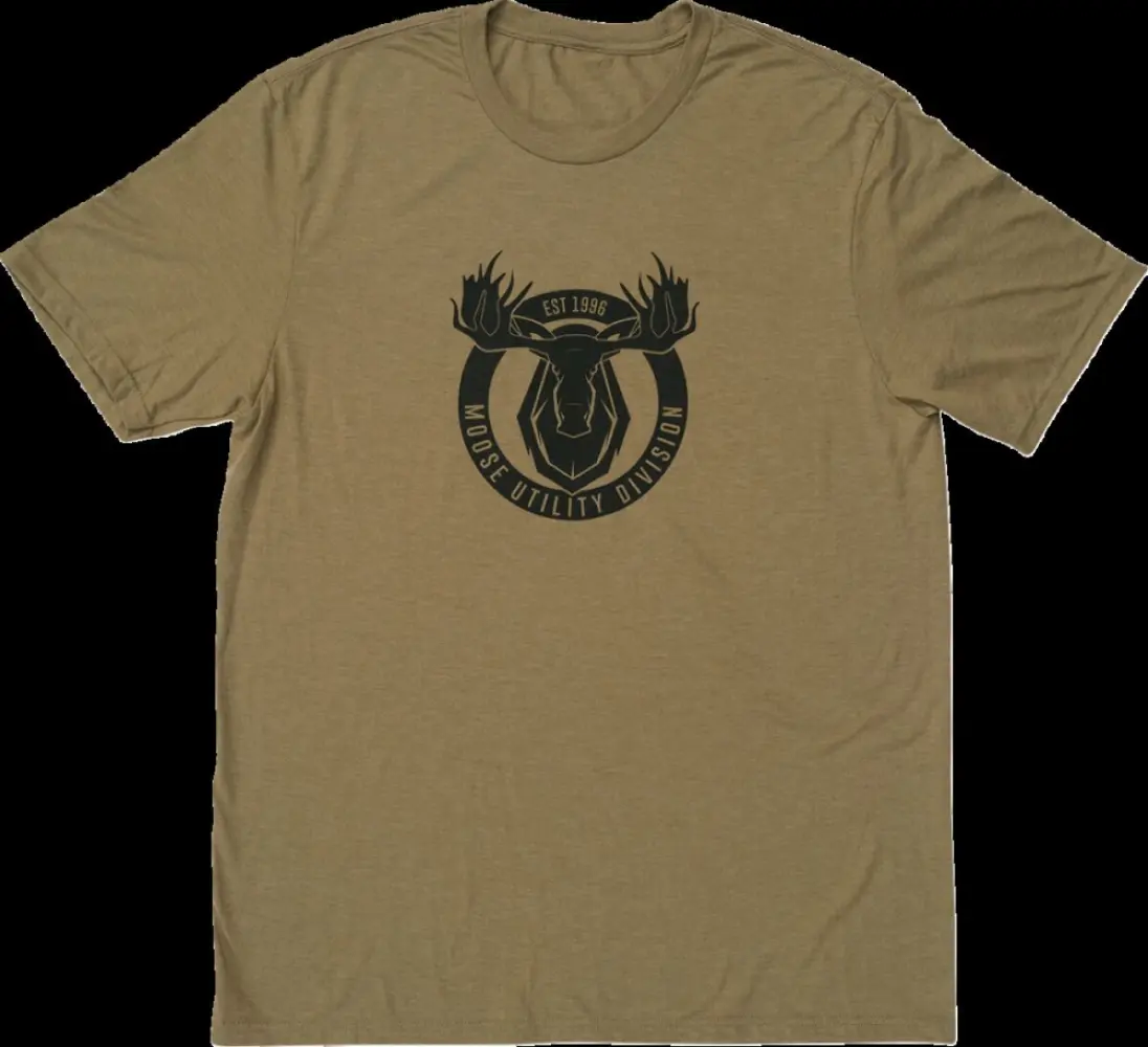 MOOSE OFFROAD SOFT-GOODS - TEE MUD BADGE BN LG - 303024383