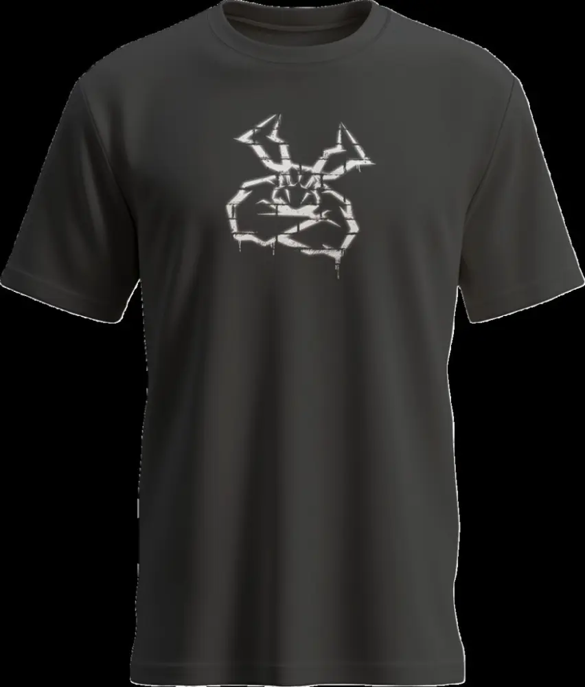 MOOSE OFFROAD SOFT-GOODS - TEE AGROID GRAFFITI BLACK SM - 303024440